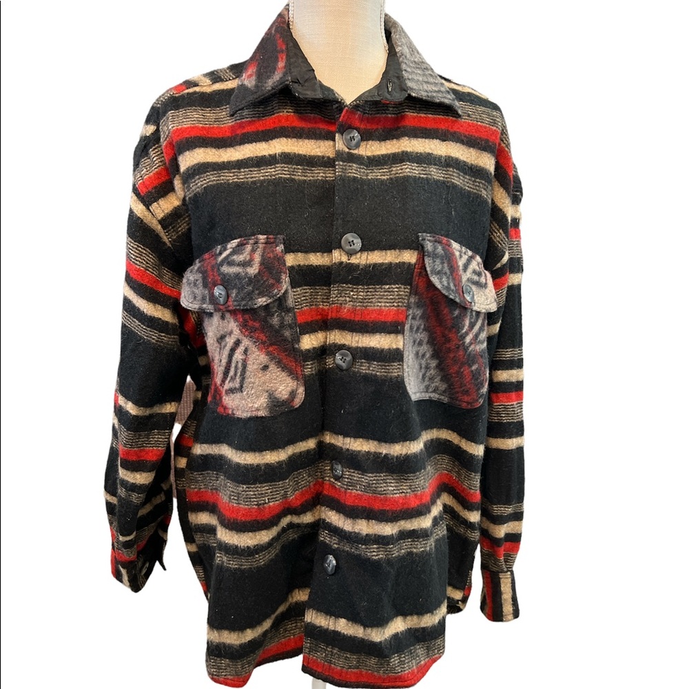 Protest Clothing Wool Rich Blend  Flannel Jacket